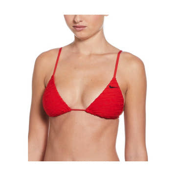 Nike Swim Terry Women's Triangle Bikini Top  Bikini Top  Nike