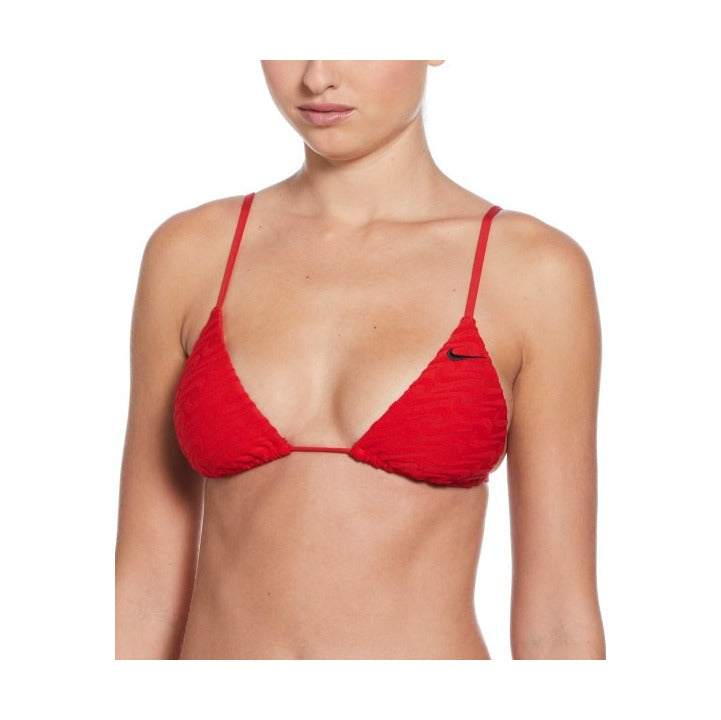 Nike Swim Terry Women's Triangle Bikini Top  Bikini Top  Nike