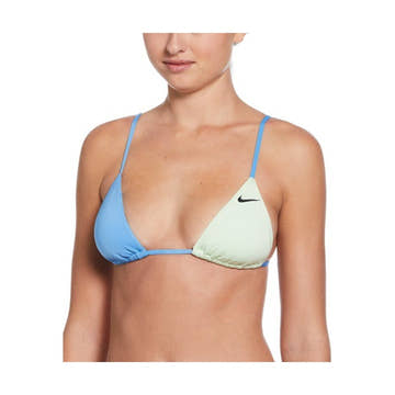 Nike Women's Colorblock Triangle Bikini Top  Bikini Top  Nike