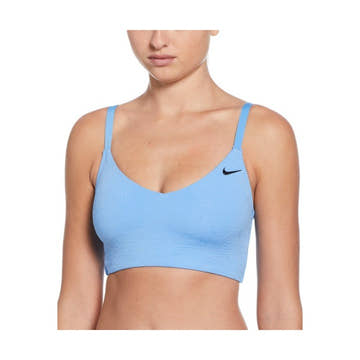 Nike Swim Jacquard Women's V-Neck Midkini Top  Midkini Top  Nike
