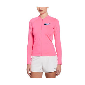 Nike Women's Essential Long Sleeve Zip Hydroguard  Jacket  Nike