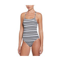 Nike Off Stripe Women's Lace-Up One Piece Swimsuit  One Piece Swimsuits  Nike