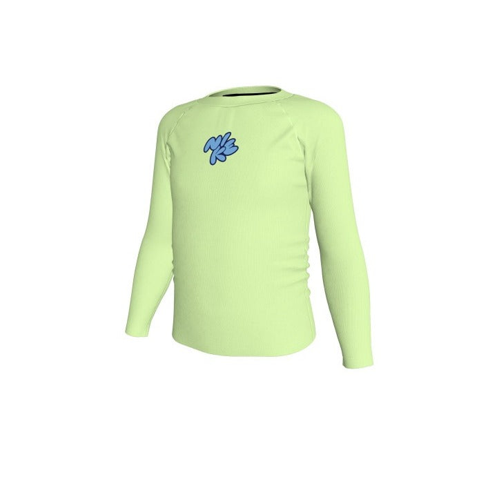 Nike Girls Bubble Script Long Sleeve Hydroguard  Long Sleeve Rash Guard  Nike