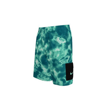 Nike Boy's Water Tie Dye Cargo Pocket 7 Inch Volley Short  Boys Volley Shorts  Nike