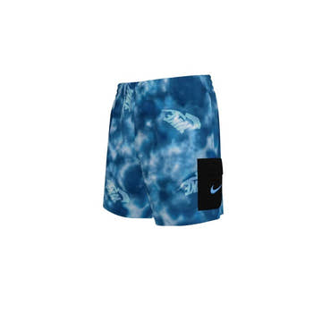 Nike Boy's Water Tie Dye Cargo Pocket 4 Inch Volley Short  Boys Volley Shorts  Nike