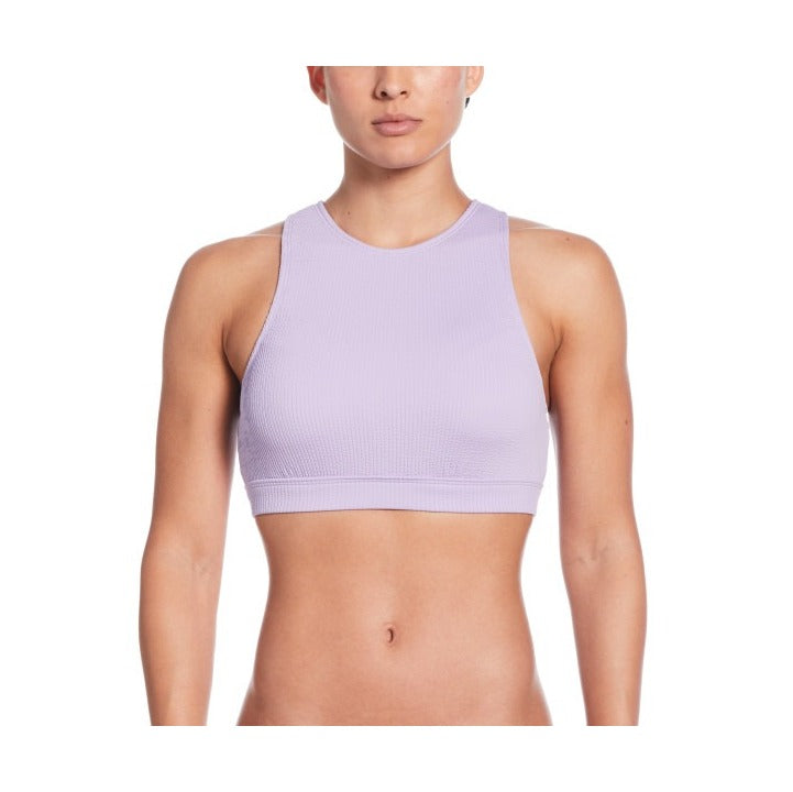 Nike Women's Elevated Essential High Neck Bikini Top  Bikini Top  Nike