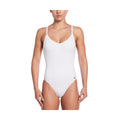Nike Swim Jacquard Women's V-Neck One Piece Swimsuit  One Piece Swimsuits  Nike