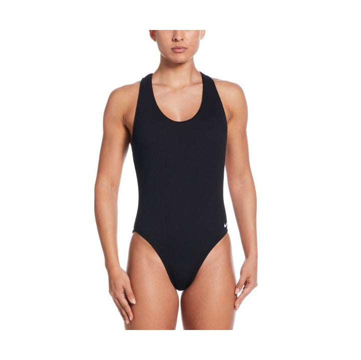 Nike Women's Elevated Essential Crossback One Piece Swimsuit  One Piece Swimsuits  Nike