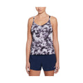 Nike Women's Floral Tie Dye V-Neck Tankini  Women's Tankini Top  Nike