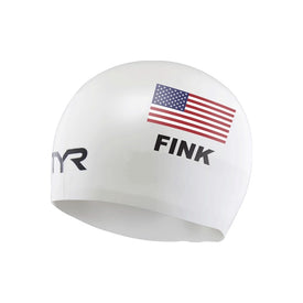 TYR Silicone Swim Cap - Fink  Swim Caps  Tyr