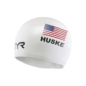 TYR Silicone Swim Cap - Huske  Swim Caps  Tyr