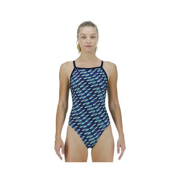 TYR Women's Diamondfit Dragonflyte One Piece Swimsuit  One Piece Swimsuits  Tyr