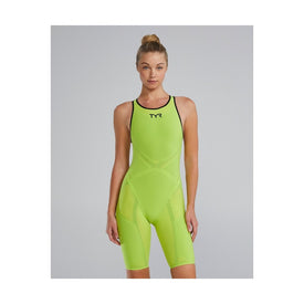 TYR Women's Venzo Open Back Technical One Piece Swimsuit - Solid - Non PFAS  Technical One Piece  Tyr