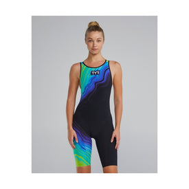 TYR Women's Technical Suit Venzo Closed Back - Volconyx - Non PFAS  Technical Swimsuits  Tyr