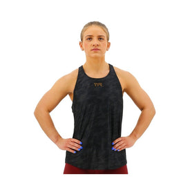 TYR Airtec Women's Tank - Blackout Camo  Women's Tankini Top  Tyr