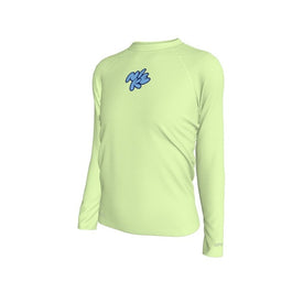 Nike Girls Bubble Script Dri-Fit Long Sleeve Hydroguard  Girls Rash Guard  Nike