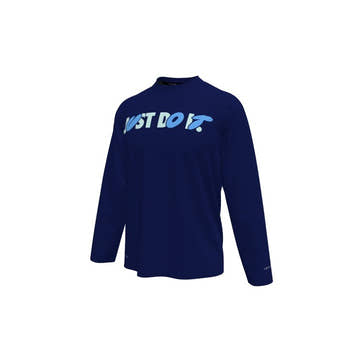 Nike Boys JDI Bubble Long Sleeve Hydroguard  Boys Rash Guard  Nike