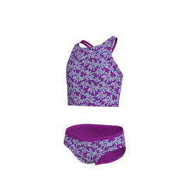 Nike Girls Bubble Script Spiderback Midkini Set  Girls Midkini  Nike