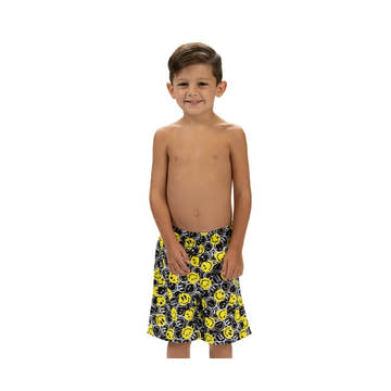 Little Dolfin Boys SmileyWorld On Swim Trunks  Boys Swim Trunk  Dolfin