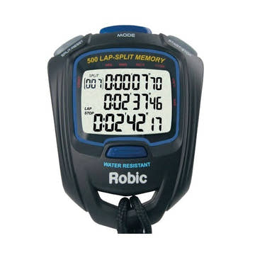 Robic SC-757W 500 Dual Memory Three Line Display Stopwatch  Stopwatches  Robic