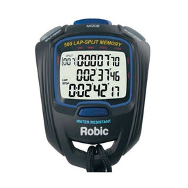 Robic SC-757W 500 Dual Memory Three Line Display Stopwatch  Stopwatches  Robic
