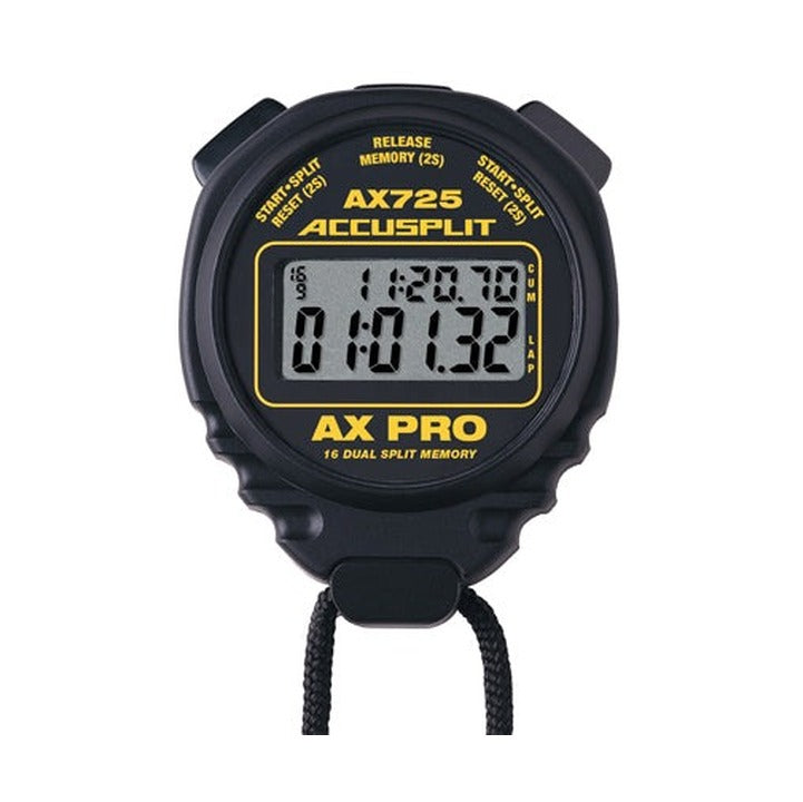 Accusplit AX Pro 16 Memory Series Stopwatch With Certification  Stopwatches  Accusplit