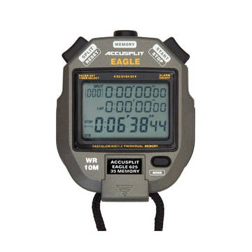 Accusplit 30 Memory Stopwatch With Large 3 Line Display  Stopwatches  Accusplit