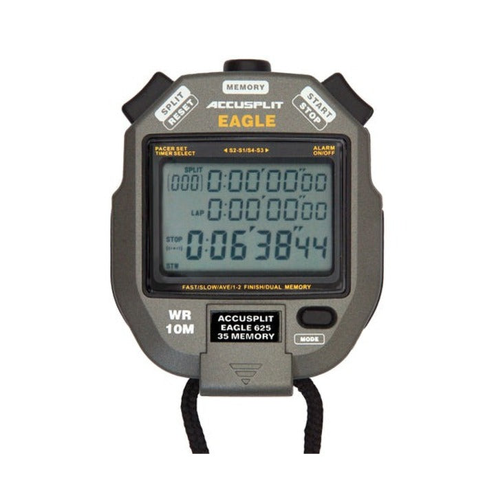 Accusplit 30 Memory Stopwatch With Large 3 Line Display  Stopwatches  Accusplit