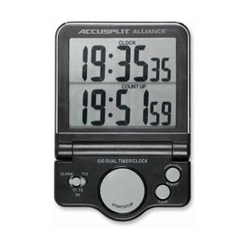 Accusplit Jumbo Display Timer Clock With New Versatile Dual Display Timer  Stopwatches  Accusplit