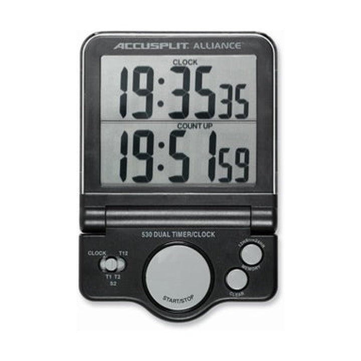 Accusplit Jumbo Display Timer Clock With New Versatile Dual Display Timer  Stopwatches  Accusplit