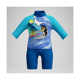 Speedo Boys Learn To Swim Sun Protection Top & Short  Boys Swimsuits  Speedo