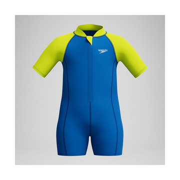 Speedo Boys Learn To Swim Essential Neoprene Suit  Boys Swimsuits  Speedo
