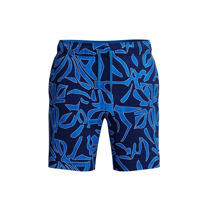 Speedo Swim Shorts Men's Print Redondo Edge Volley 18 Inch  Men's Volley Short  Speedo