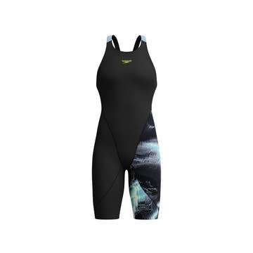 Speedo Women's LZR Pro 2.0 Printed Kneeskin Technical Swimsuit  Technical Swimsuit  Speedo