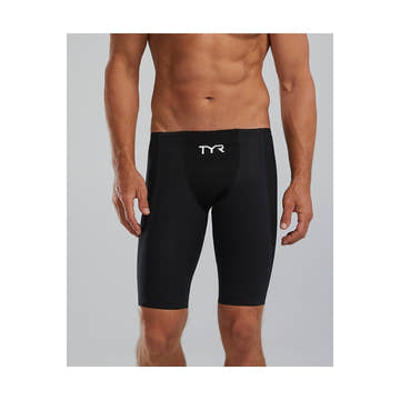 TYR Men's Shockwave High-Waist Tech Suit Jammer Swimsuit - Solid  Technical Jammer  Tyr
