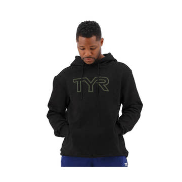 TYR Men's Big Logo Hoodie  Hoodie  Tyr