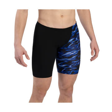Dolfin Men's Reliance Zephyr Red Asymmetrical Jammer  Swim Jammers  Dolfin