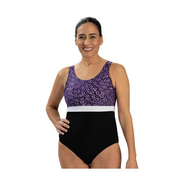 Dolfin Women's Aquashape Harmony Moderate Scoop Back One Piece  One Piece Swimsuits  Dolfin