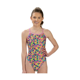 Dolfin Women’s Uglies Stay Rad Diver Back One Piece Swimsuit  One Piece Swimsuits  Dolfin