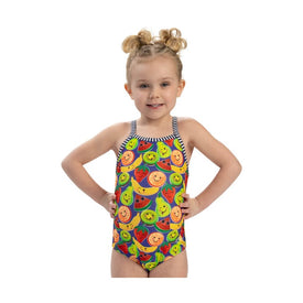 Dolfin Little Girls' Fruit Snack One Piece Swimsuit  Girls One Piece  Dolfin