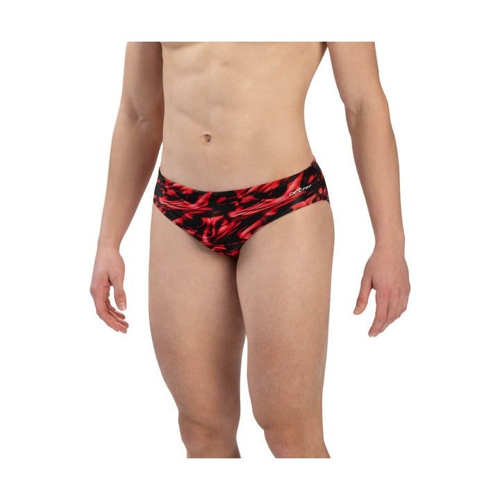 Dolfin Men's Reliance Zephyr Red Racer Brief    Dolfin