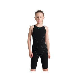 Arena Girls' Powerskin Impulso Open Back Jr Technical Swimsuit  Technical Swimsuit  Arena
