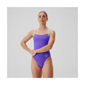 Speedo Women's Solid Flyback 2.0 One Piece Swimsuit    Speedo