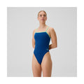 Speedo Women's Solid Tri Back One Piece Swimsuit    Speedo