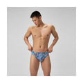 Speedo Men's Printed Brief Swimsuit    Speedo