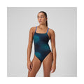 Speedo Women's Flow Strappy Crossback One Piece Swimsuit    Speedo