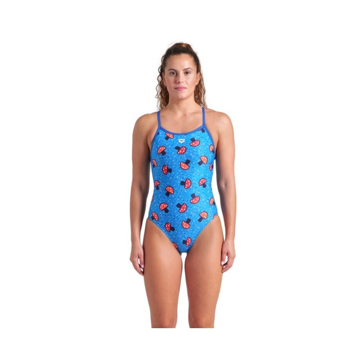 Arena Women's Mushrooms Lightdrop Back One Piece Swimsuit    Arena