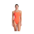 Arena Women's Team Challenge Back One Piece Swimsuit Solid  One Piece Swimsuits  Arena