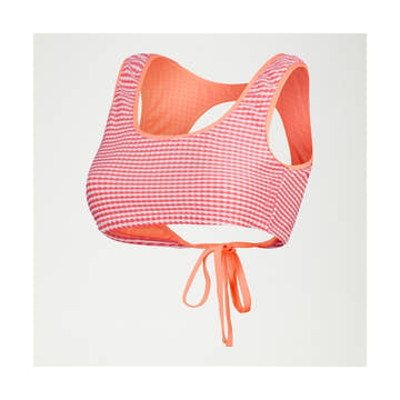 Speedo Women's Gingham Crop Top  Crop Top  Speedo