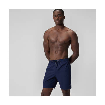 Speedo Men's Solid Redondo Edge Volley Shorts 18 Inch  Men's Volley Short  Speedo